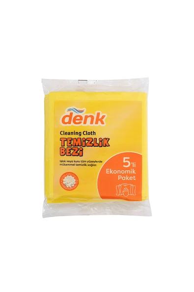 4 ADET   Denk Temizlik Bezi 5'li ürün görseli 1