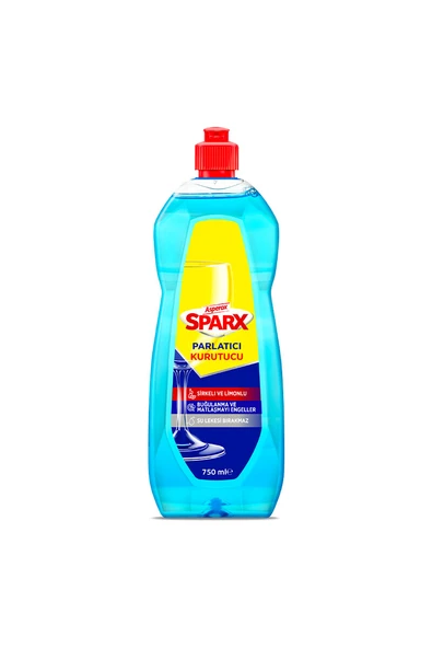 4 ADET   Asperox Sparx Bulaşık Makinesi Parlatıcı 750 ml ürün görseli 1