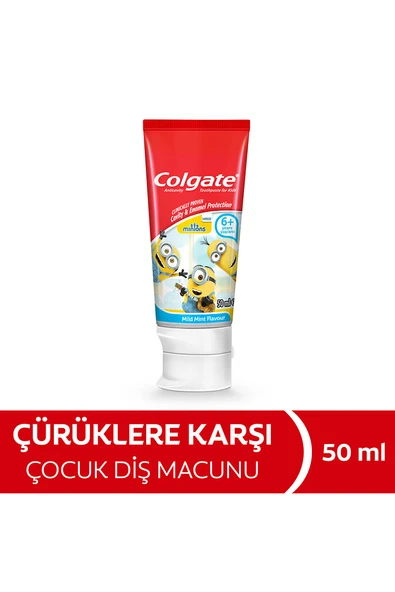 4 ADET   Colgate Çocuk Diş Macunu Minions 50 ml ürün görseli 1