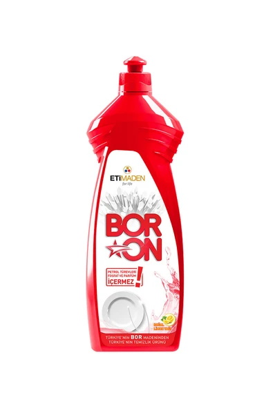 4 ADET   Boron Sıvı Elde Bulaşık Deterjanı 650 Ml - Resim 2