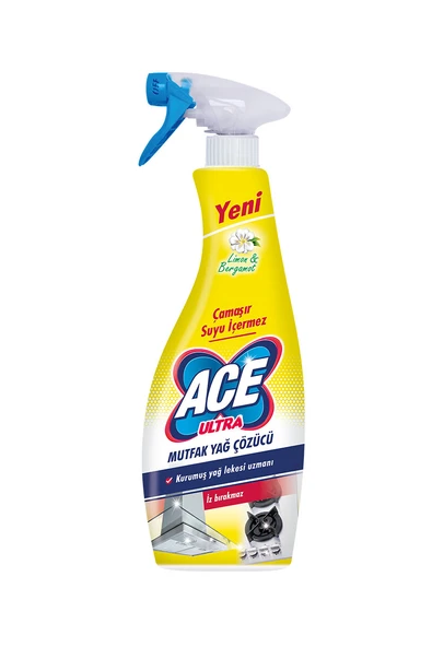 4 ADET   Ace Sprey 700 ml Çamaşır Susuz Mutfak ürün görseli 1