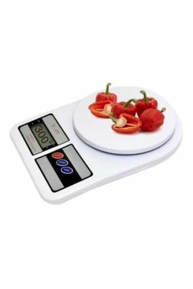 Mutfak Tartısı Dijital Göstergeli Hassas Tartı 10 Kg Kapasiteli ürün görseli 1