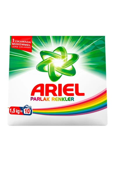 4 ADET   Ariel Çamaşır Deterjanı 1.5 kg Renkliler İçin ürün görseli 1