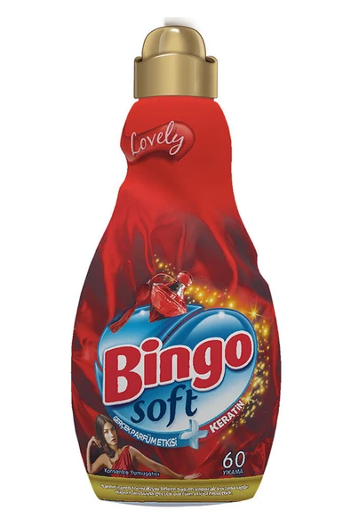 4 ADET   Bingo Soft Konsantre Yumuşatıcı 1440 ml Lovely ürün görseli 1