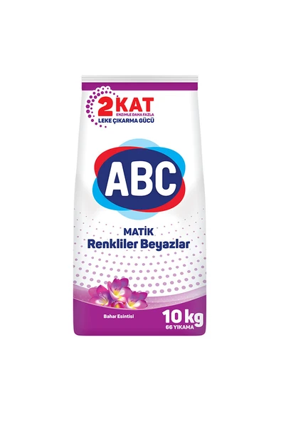4 ADET   Abc Matik 10 kg Beyazlar Renkliler ürün görseli 1