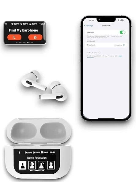 Ekranlı Airpods Pro - Resim 4
