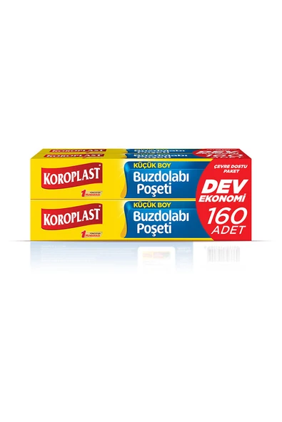 4 ADET   Koroplast Buzdolabı Poşeti Küçük Dev Ekonomi 160'lı ürün görseli 1