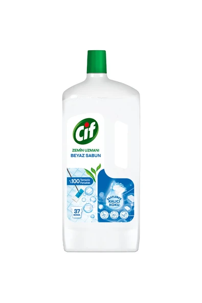 4 ADET   Cif Konsatre Zemin Uzmanı Fayans Beyaz Sabun 1500 ml ürün görseli 1