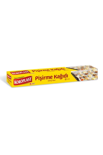 4 ADET   Koroplast Yağlı Pişirme Kağıdı 8 Metre ürün görseli 1