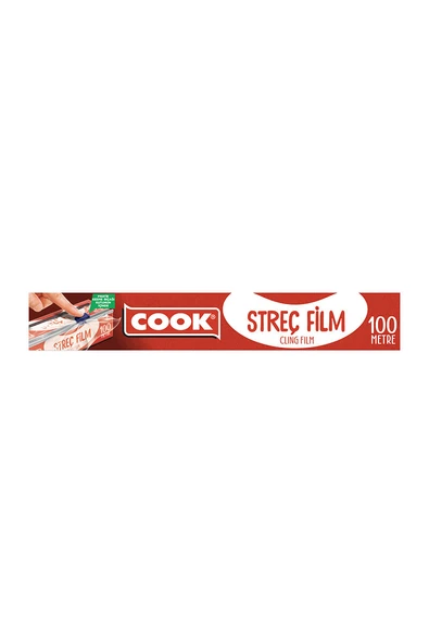 4 ADET   Cook Streç Film 100 Metre Kesme Bıçaklı ürün görseli 1