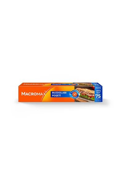 4 ADET   Macromax Buzdolabı Poşeti 75 Li Orta Boy - Resim 2