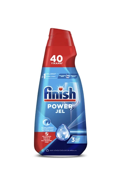 4 ADET   Finish Jel Bulaşık Makinası Deterjanı Hepsi Bir Arada 1000 ml ürün görseli 1