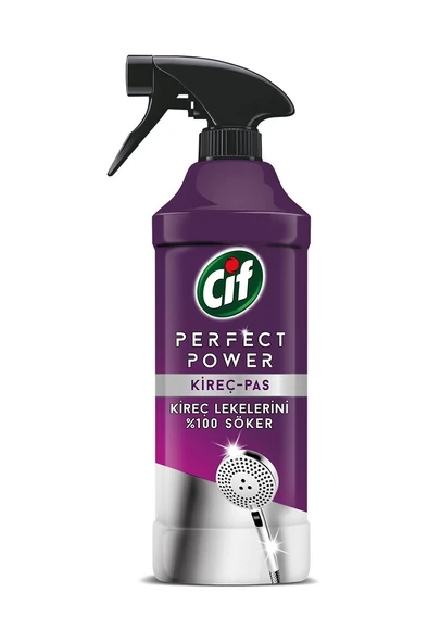 4 ADET   Cif Perfect Power Kireç Pas 435 ml - Resim 2