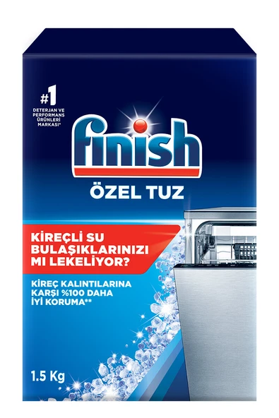 4 ADET   Finish Bulaşık Makinası Tuzu 1500 g ürün görseli 1
