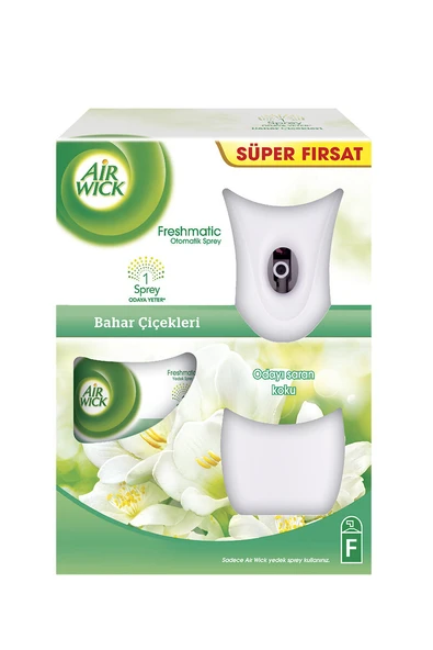 4 ADET   Air Wick Oda Kokusu Fresh Kit + Yedek Bahar Çiçeği ürün görseli 1