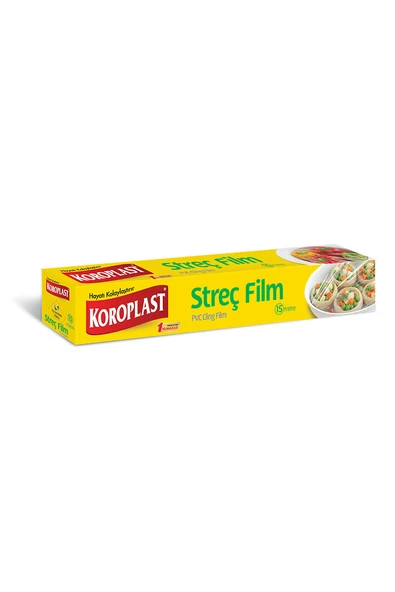4 ADET   Koroplast Streç Film 15 Metre ürün görseli 1