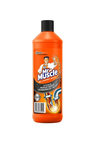 4 ADET   Mr Muscle Lavabo Açıcı Jel 1000 ml ürün görseli 1