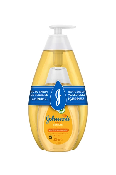 4 ADET   Johnson's Baby Şampuan 750 ml + 200 ml Avantaj Paket ürün görseli 1