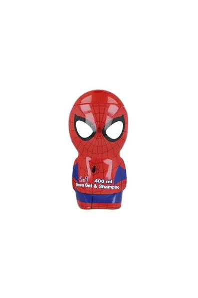3 ADET  Air-Val Spiderman 2D Duş jeli & Şampuan - Resim 2