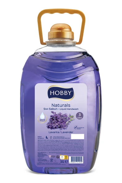 4 ADET   Hobby Naturals Lavanta Sıvı Sabun 3 L ürün görseli 1