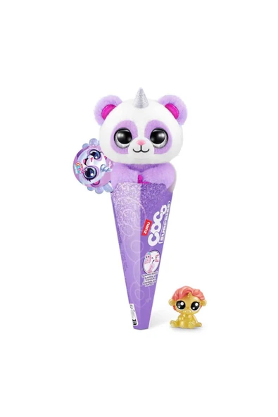 3 ADET  Coco Cones Fantasy Mi̇ni̇ Peluş Ccn01000 ürün görseli 1