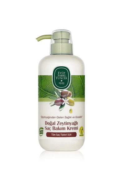 4 ADET   Eyüp Sabri Tuncer Saç Kremi Zeytinyağlı 600 ml ürün görseli 1