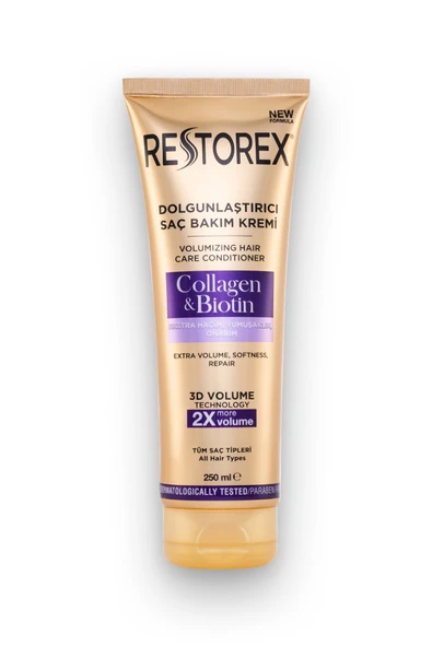 4 ADET   Restorex Kolajen Saç Bakım Kremi 250 ml ürün görseli 1