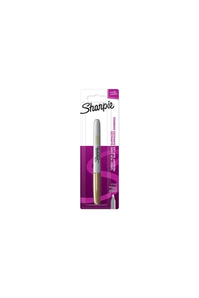 3 ADET  Sharpie Metalik Marker Kalem Altın ürün görseli 1