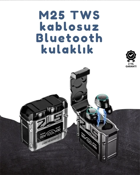 Ergonomik Tasarımlı Bluetooth Kulaklık | Suya Dayanıklı | Dokunmatik Kontrollü ürün görseli 1