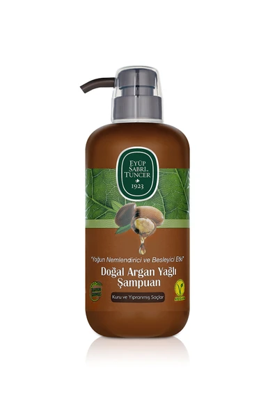 4 ADET   Eyüp Sabri Tuncer Şampuan Argan Yağlı 600 ml ürün görseli 1