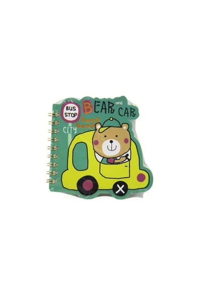 3 ADET  Lilamor Cute Cars Spr. Defter 10,5x14,5 60 Syf ürün görseli 1