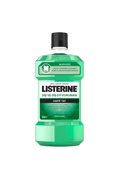 4 ADET   Listerine Ağız Suyu Advanced White Hafif Tat 500 ml ürün görseli 1