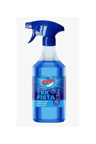 3 ADET  Bingo Tek Fısta Ultra Kireç Çözücü 900 Ml ürün görseli 1