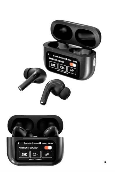 Yeni Nesil Pro Ekranlı Bluetooth Kulaklık 5.0 Bluetooth - Resim 5