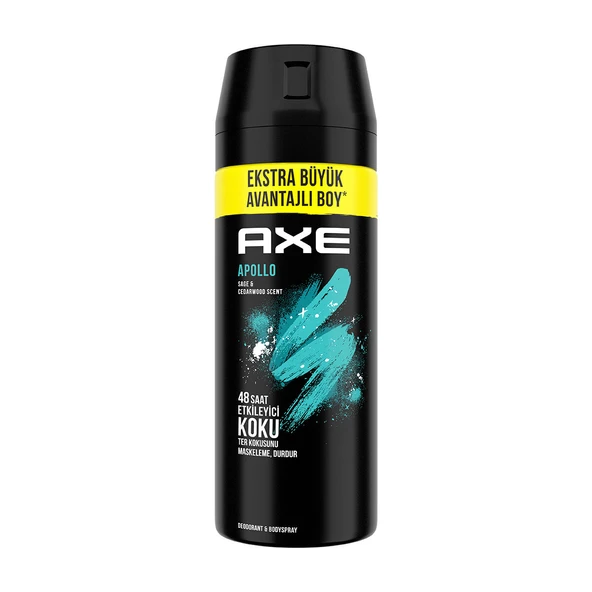 4 ADET   Axe Apollo Deodorant 200 ml ürün görseli 1