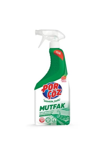 3 ADET  Porçöz Yüzey Temizleyici Sprey 750 ml Mutfak ürün görseli 1