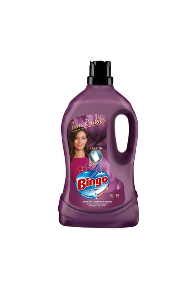 3 ADET  Bingo Sıvı Deterjan Onaran Koruma 3 L ürün görseli 1