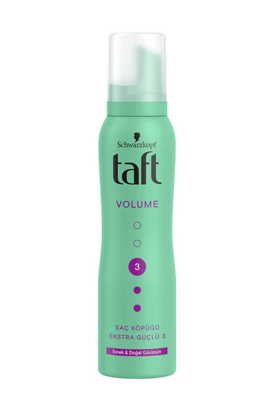4 ADET   Taft Saç Köpüğü 150 Ml No 3 Extra Hacim ürün görseli 1