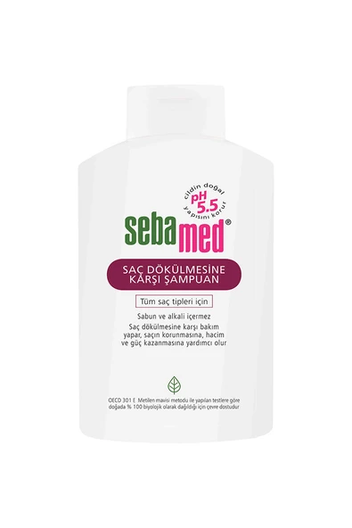 4 ADET   Sebamed Şampuan Anti Hair Loss 400 ml ürün görseli 1