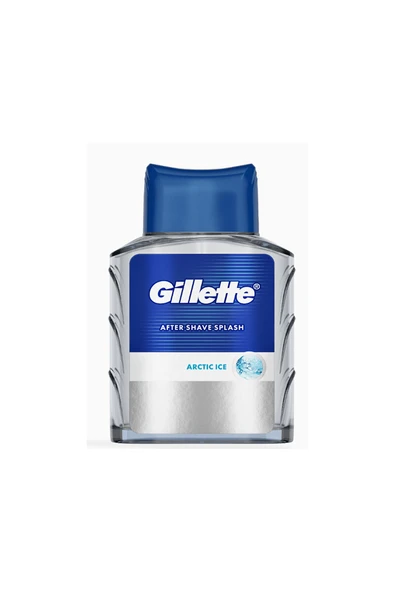 4 ADET   Gillette After Shave Losyon 100Ml Arctic Ice - Resim 2
