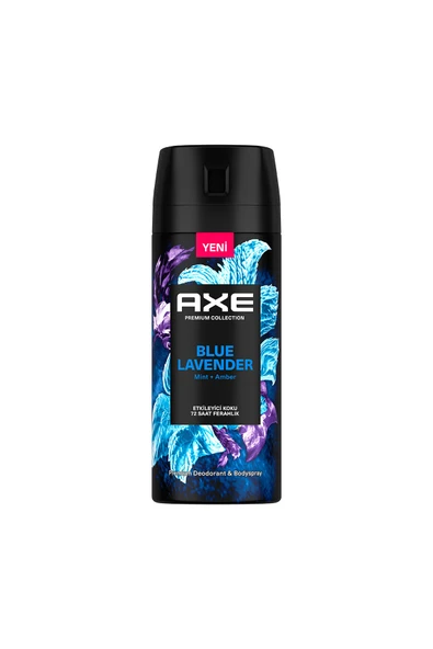 4 ADET   Axe Premium Collection Deodorant 150 ml Blue Lavender ürün görseli 1