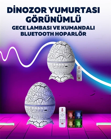 Dinazor Yumurta Gece Lambası - Resim 2