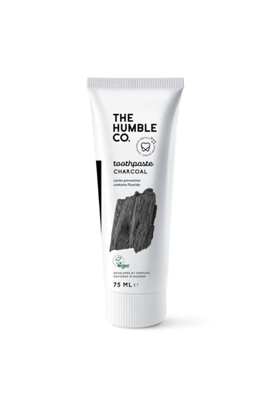 3 ADET  Humble Vegan Diş Macunu (Kömür) 75 ml ürün görseli 1