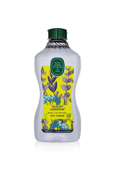 4 ADET   Eyüp Sabri Tuncer Sıvı Sabun Alaçatı Lavantası 1.5 lt ürün görseli 1
