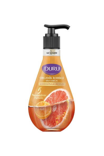 4 ADET   Duru Sıvı Sabun Mand&Greyfurt. 500Ml ürün görseli 1