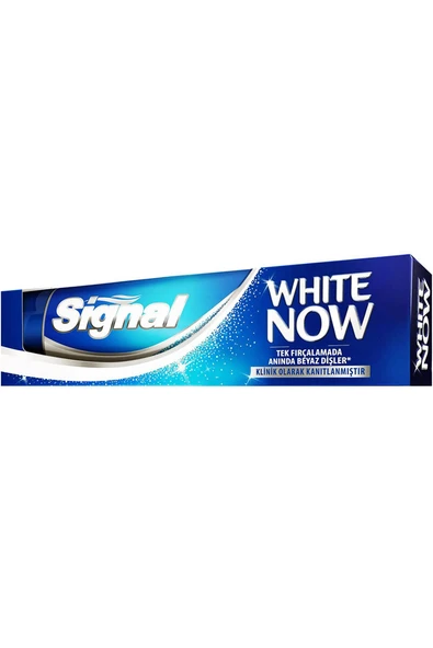 4 ADET   Signal Diş Macunu White Now Anında Beyazlık 75 ml ürün görseli 1
