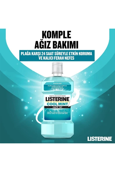 4 ADET   Listerine Ağız Suyu Zero 500 Ml - Resim 2