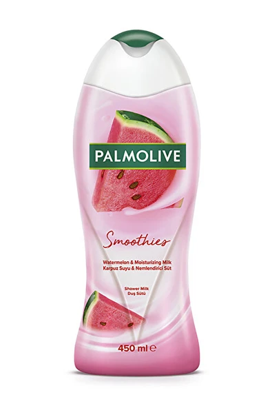 4 ADET   Palmolive Duş Jeli Smoothies Karpuz 450 ml - Resim 2