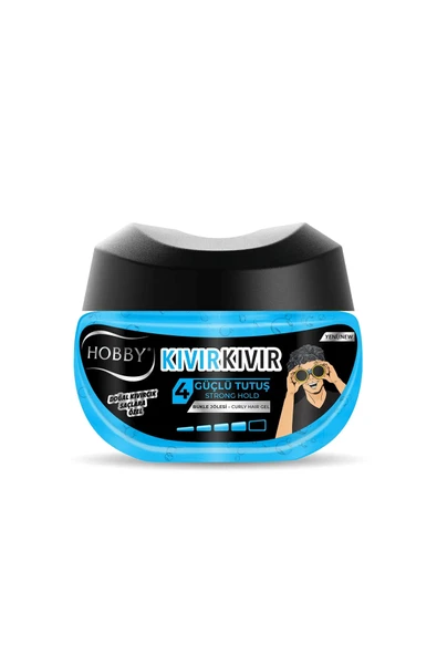 4 ADET   Hobby Saç Jölesi Kıvır Kıvır Güçlü Tutuş 250 ml ürün görseli 1