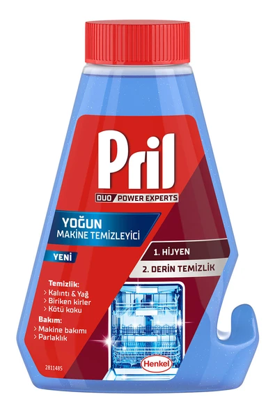 3 ADET  Pril Bulaşık Makinesi Temizleyicisi 250 ml ürün görseli 1